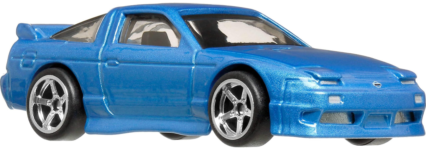 Hot Wheels Toy Cars, Premium Fast & Furious Tokyo Drift Bundle, 5 1:64 Scale Die-Cast Vehicles from the Fast Movie in Collectable Packaging