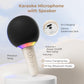 Wireless Bluetooth Karaoke Microphone for Kids, Portable Handheld Karaoke Mic Speaker Toys with LED Light, Best Christmas Birthday Festival Party Gift