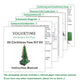 VOGURTIME Christmas Tree Soldering Project DIY 3D Xmas Tree Soldering Kit with LED Flashing Lights 3 Colors