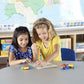 hand2mind Foam Pattern Blocks Set, Geometric Manipulatives and Sorting Shapes for Preschool and Kindergarten, Set of 250