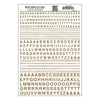 Gothic Letters, Gold
