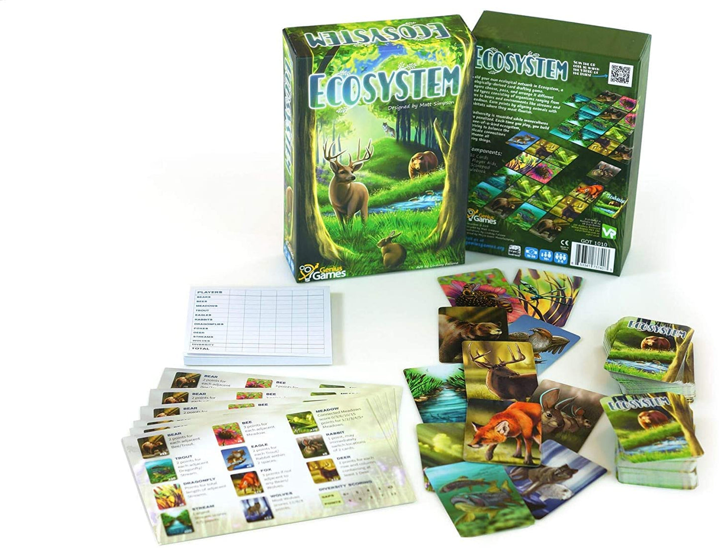 Ecosystem - A Family Card Game about Building Habitats | Learn about Animals, Ecology & Biodiversity for Kids, Adults, Families or the classroom! Fun