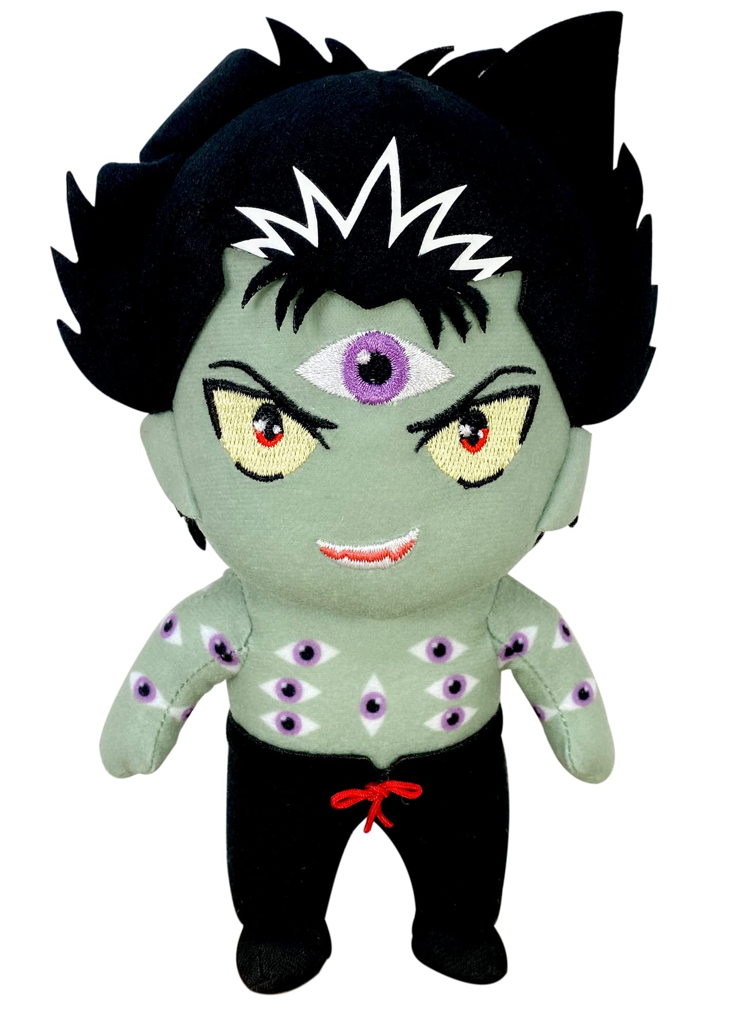 Great Eastern Entertainment Yu Yu Hakusho- Hiei Evil Eyes Ver Plush 8" H, Multicolor (77182)
