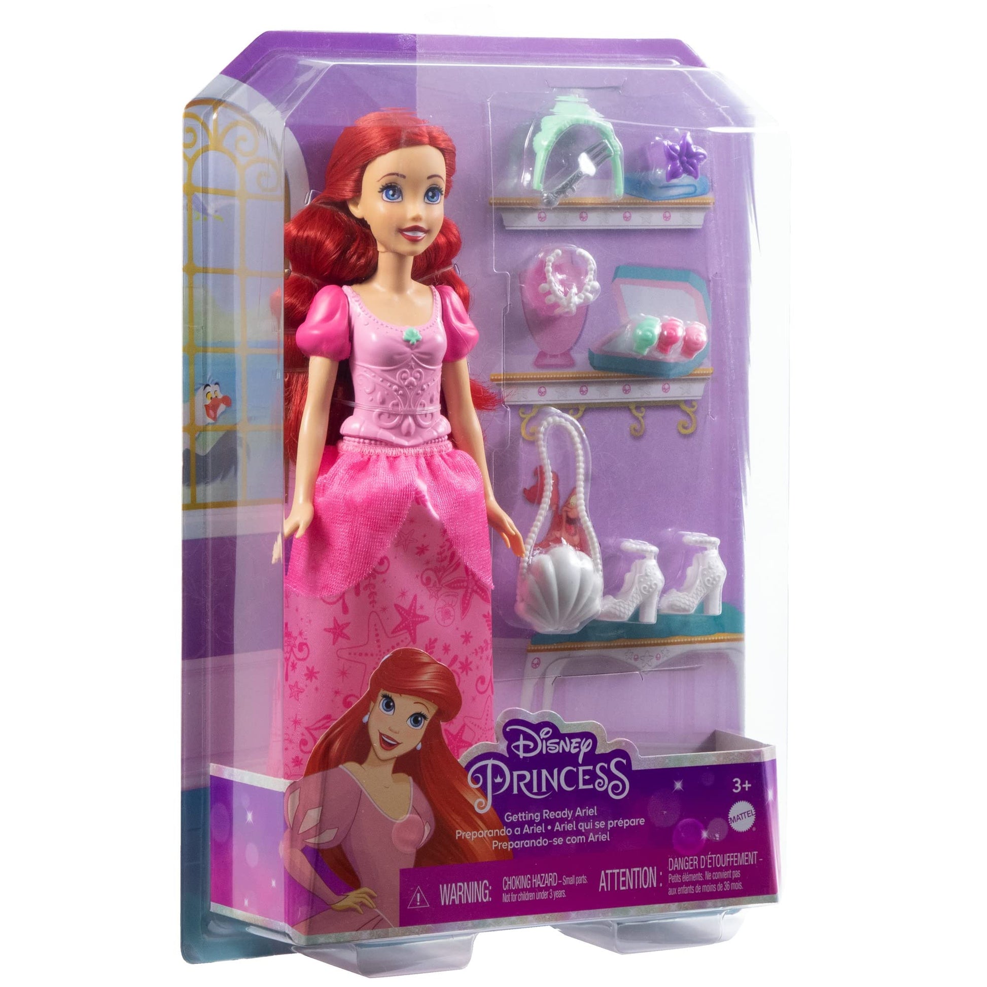 Disney Princess Ariel Getting Ready Set