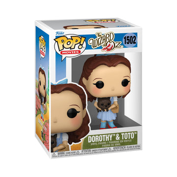 Funko POP! & Buddy: The Wizard of Oz - Dorothy Gale with Toto - Collectable Vinyl Figure - Gift Idea - Official Merchandise - for Kids & Adults