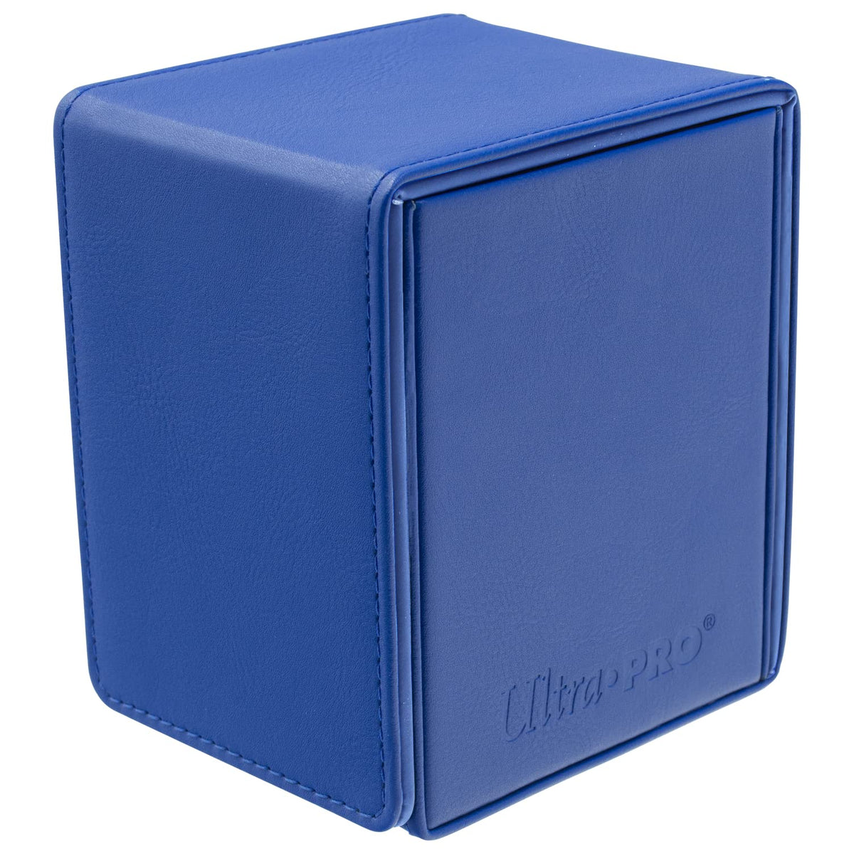 Ultra Pro - Vivid Alcove Flip Card Deck Box (Blue) - Stores & Protects Up To 100 Standard Size Collectible Baseball Gaming Sports or Any Standard Size