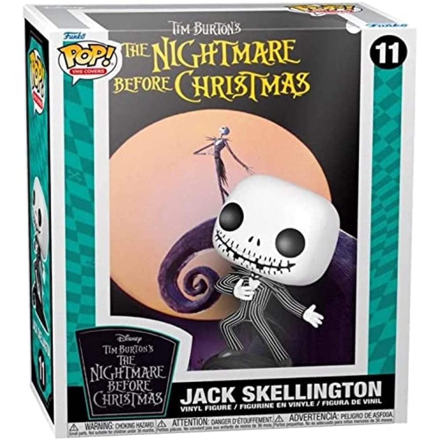 Funko Pop VHS Cover: Disney - The Nightmare Before Christmas - - Disney: The Nightmare Before Christmas - Amazon Exclusive - Collectable Vinyl Figure