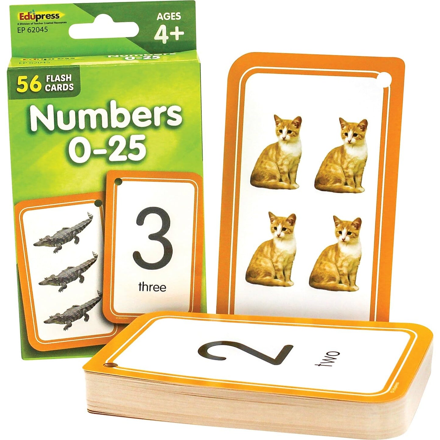 Teacher Created Resources Numbers 0-25 Flash Cards (EP62045)