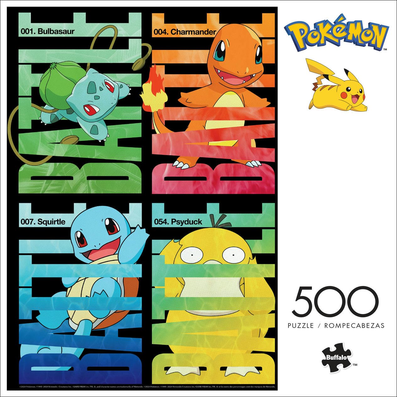 Buffalo Games - Pokémon Battle - 500 Piece Jigsaw Puzzle for Adults