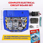 Playz Electrical Circuit Board Engineering Kit for Kids with 25+ STEM Projects Teaching Electricity, Voltage, Currents, Resistance, & Magnetic Science
