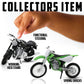 Welly Die Cast Motorcycle Silver Compatible with R1100 RT, 1:18 Scale