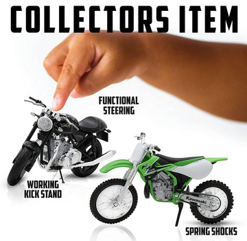 Welly Die Cast Motorcycle Silver Compatible with R1100 RT, 1:18 Scale
