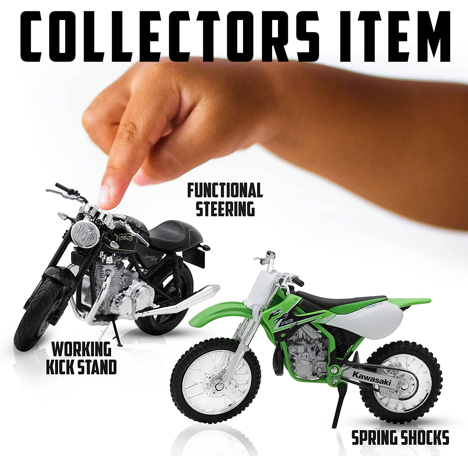 Welly Die Cast BMW R1200 RT Police Motorcycle, 1:18 Scale, Collectible Model Dirt Bike