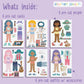Stephen Joseph, Dress-Up Fashion and Career Paper Dolls, Careers