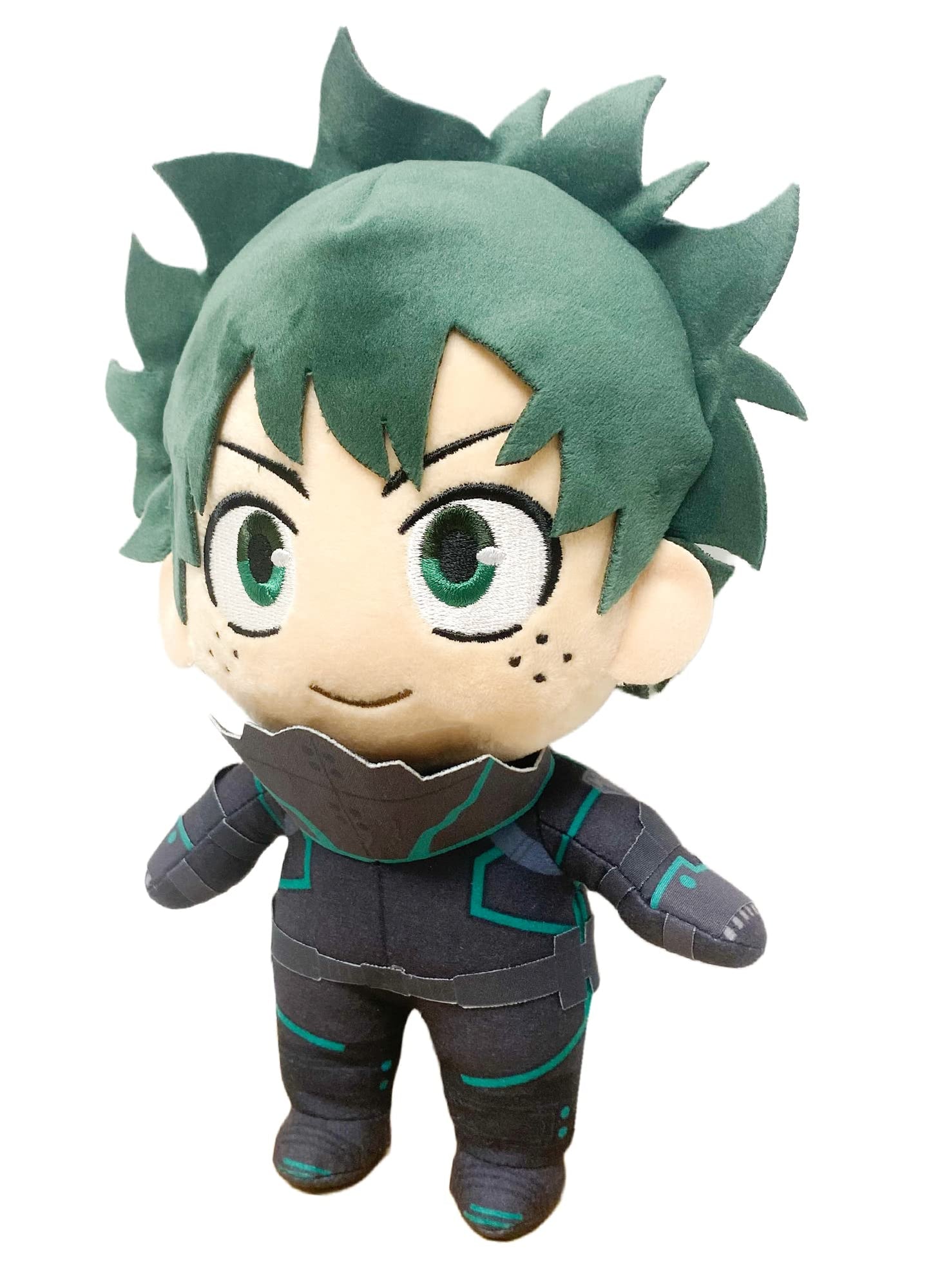 Great Eastern Entertainment My Hero Academia World Heroes Mission - Izuku Midoriya (Stealth Suit) Plush 8" H