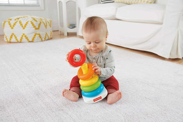 Fisher-Price Rock-a-Stack Baby Ring Stacking Toy