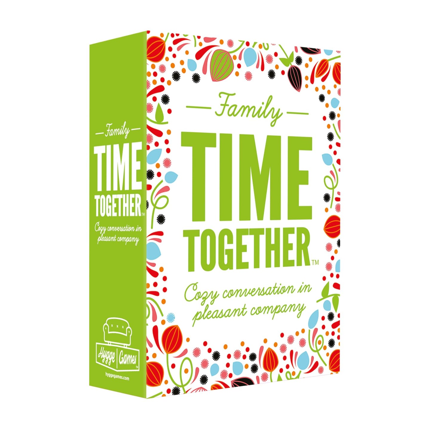 Hygge Games Time Together Family Game - Fun Conversation Starters Card Game for Families,