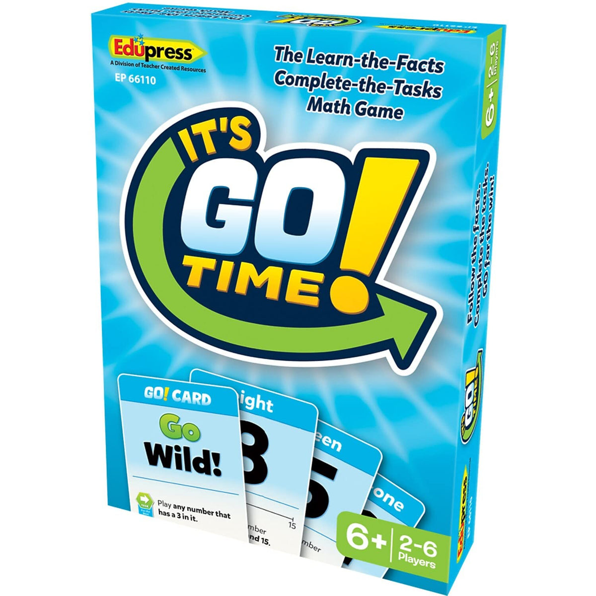 Teacher Created Resources It's GO Time! Card Game (EP66110)