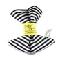 Original Baby Paper - Crinkle Teether and Sensory Toy for Babies and Infants | Black and White Stripes & Black and White Dots 2pk | Non-Toxic