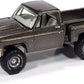 1981 Stepside Pickup Truck Graystone Metallic Muscle Trucks Series 1/64 Diecast Model Car by Auto World 64452-AWSP179B
