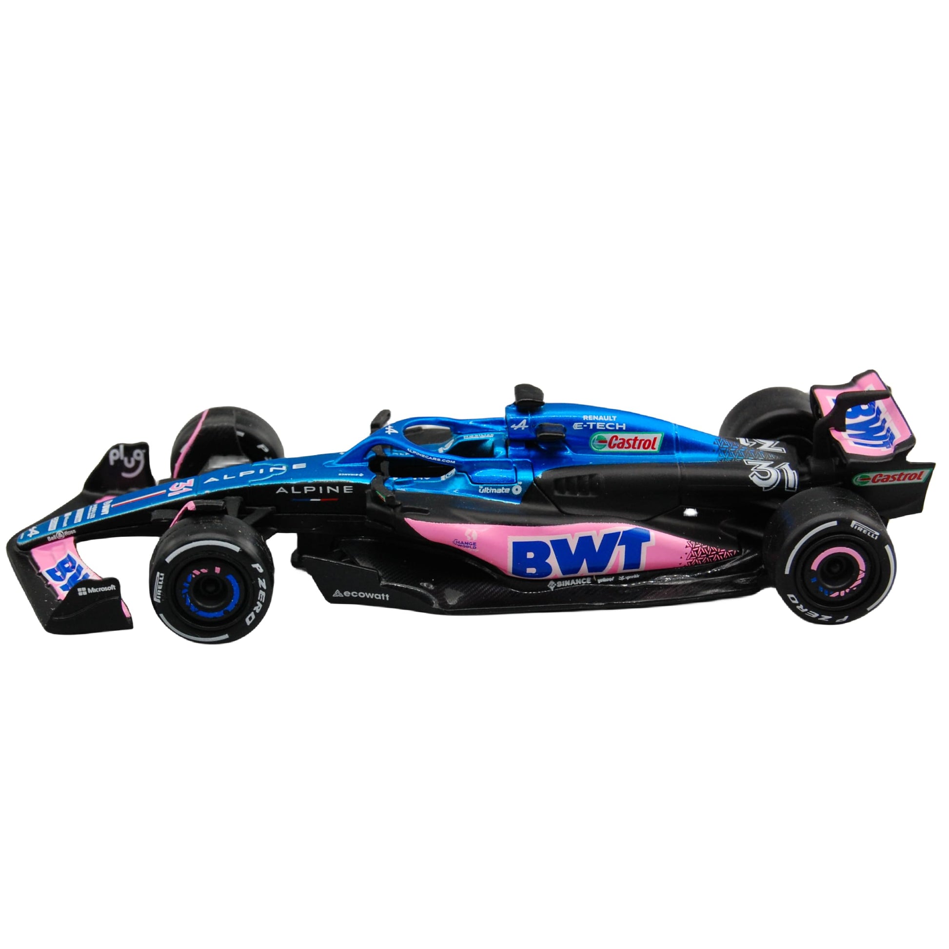1/43 2023 BWT Alpine F1#31 Esteban Ocon Diecast Model Car 38072