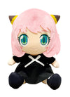 Great Eastern Entertainment Spy X Family - Anya Forger Black Dress Sitting Pose Plush 12" H