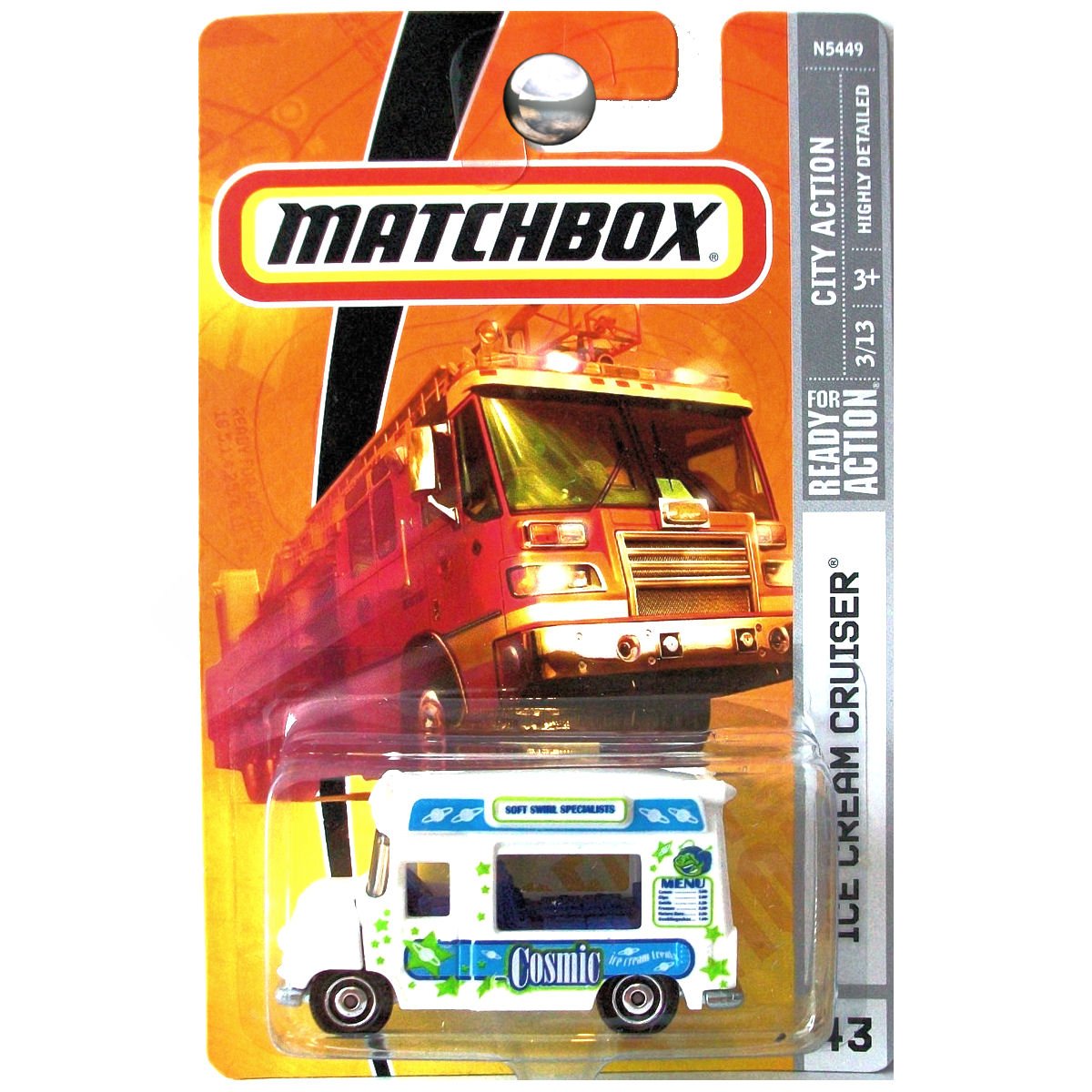 Matchbox 2009 #43 Ice Cream Cruiser Truck 1:64 Scale