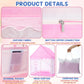BSHAPPLUS Pink Tent for Kids Indoor, 1 to 3-Year-Old