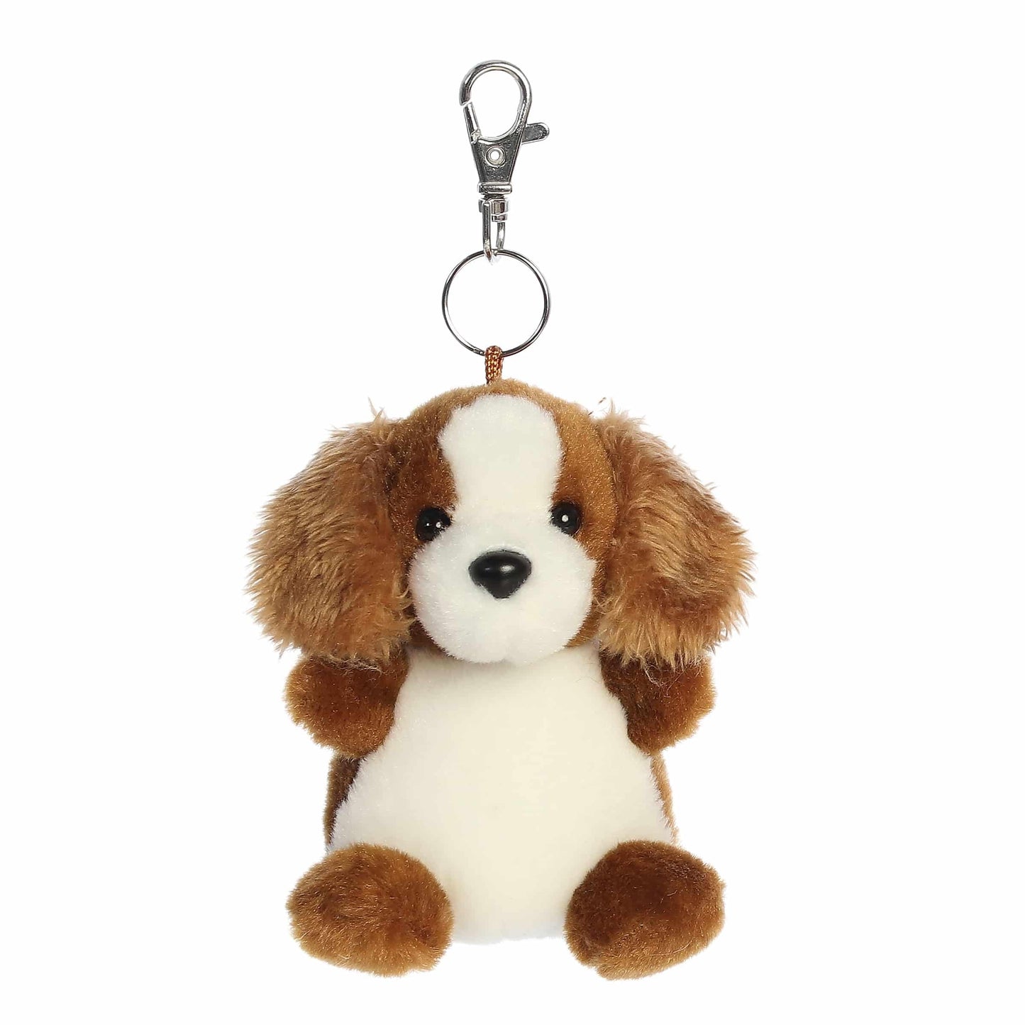 Aurora® Adorable Palm Pals™ Lady Spaniel™ Clip-On - Fun Collectible Plush for Kids and Adult Collectors - Perfect for Decorating Rooms and Birthday