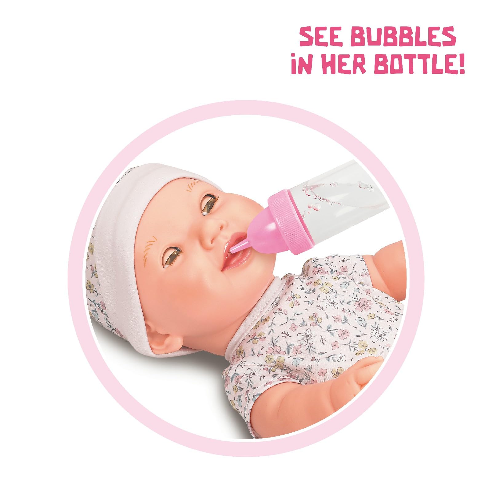 Mother Love Interactive Baby Dolls, 15 Inch Potty Training Doll