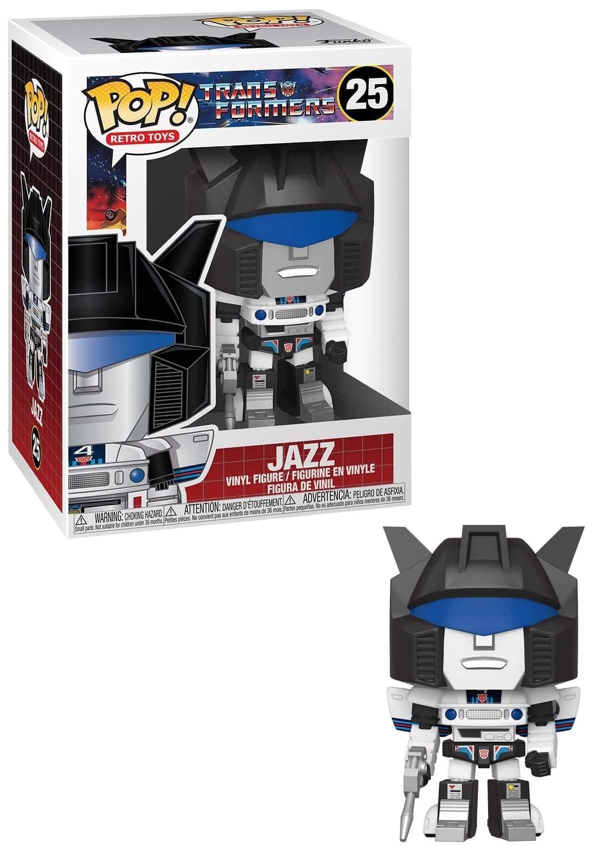 Funko Pop! Retro Toys: Transformers - Jazz, Multicolour
