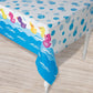 Fun Express Rubber Ducky Printed Tablecloth - Birthday Party Supplies