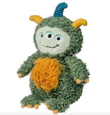 Mary Meyer Stuffed Animal FabFuzz Plush Soft Toy, 12-Inches, Tink the Green Monster