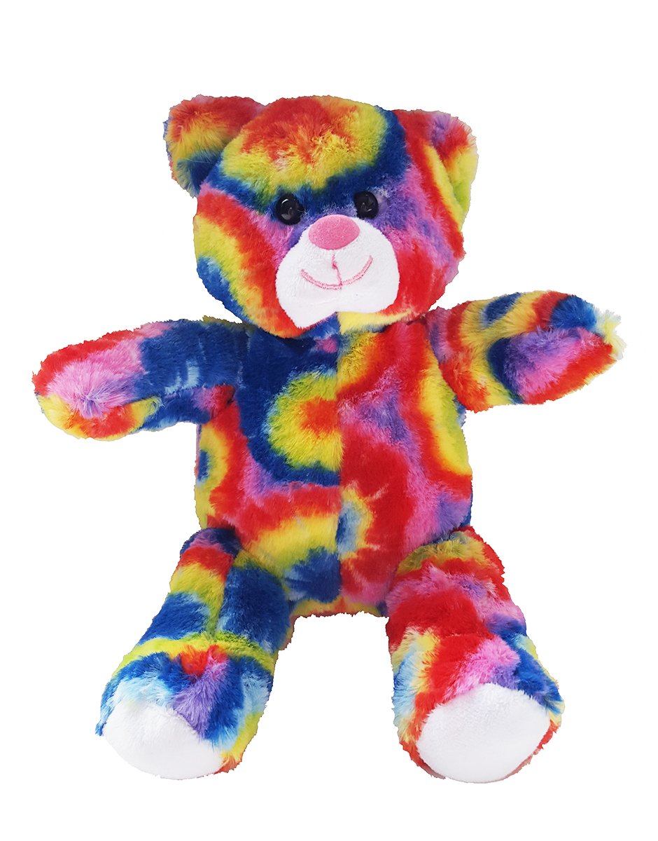 Make Your Own Stuffed Animal Mini 8 Inch Rainbows The Bear Kit - No Sewing Required!