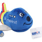 Daron Southwest Airlines Plush Toy Airplane, 8 inches