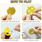 Hidreas 500 Pcs Halloween Foam Stickers Self Adhesive Glitter Foam Stickers Halloween Craft