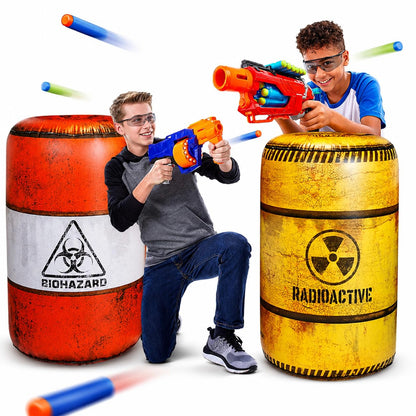 NINOSTAR barrels inflatables for combat battlefield