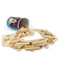 Imagination Generation Constructables! Pine Wood Building Planks, 150 Pieces - Educational Tinker Toys for Kids & Teens - STEM Stacking Blocks