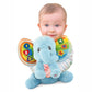 winfun Learn with Me Elephant - Light-Up Musical Plush Toy for Babies, Teaches ABCs, 123s, Shapes & Colors, Interactive Buttons, Moving Head
