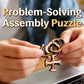 MAGIKON Metal Gender Symbol Puzzle, Brain Teaser Disentanglement Toy