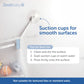 Jool Baby Bath Toy Storage Bag - Mesh Holder for Kids Bathtub Toys - Suctions to Wall, Machine Washable