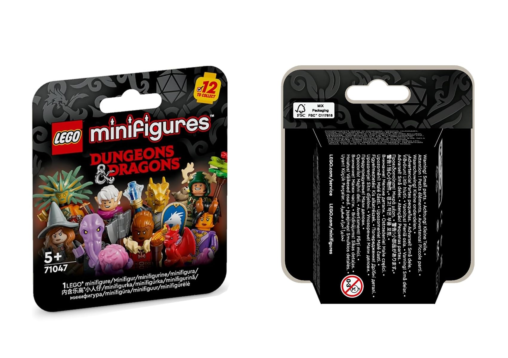 LEGO 71047 Dungeons & Dragons Collectible Minifigures - Collect all 12 Characters 1 Character per box