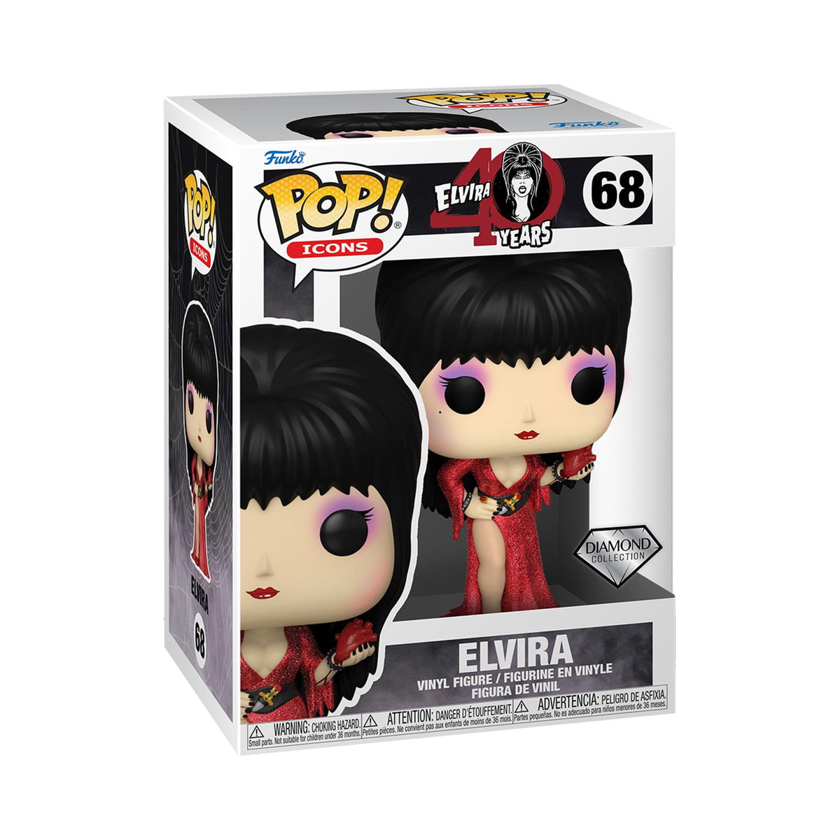 Funko Pop! Icons: Elvira 40th Anniversary - Elvira
