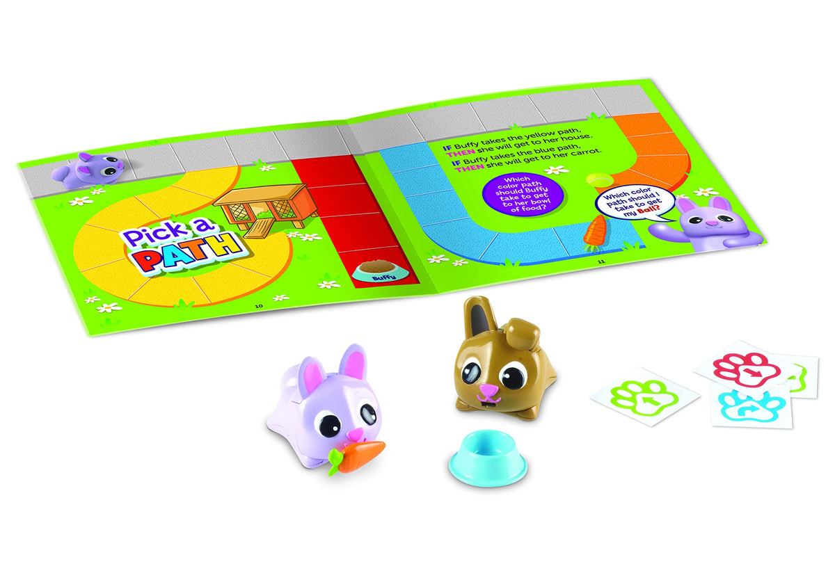 Learning Resources Coding Critters Pair a Pets Bunnies Fluffy & Buffy