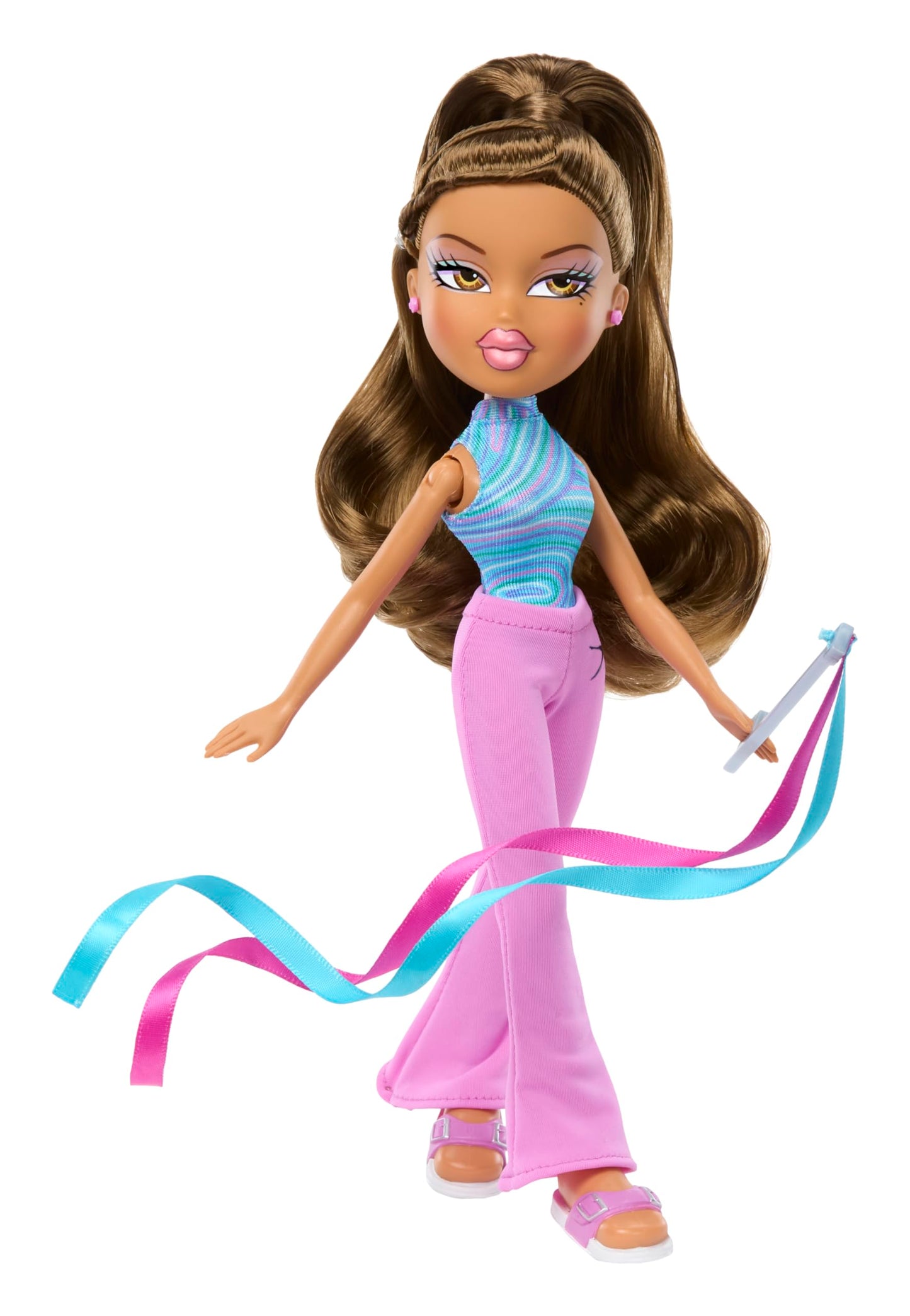 Bratz Play Sportz Yasmin Fashion Doll with Accessories, Gymnastics