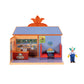 JAKKS Pacific The Simpsons Krusty Burger Diorama Playset, Includes One 2.5-Inch Scale Krusty the Clown Action Figure and Accessories