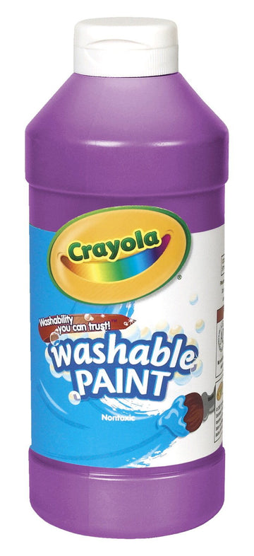 CRAYOLA LLC CRAYOLA WASHABLE PAINT 16OZ VIOLET (Set of 24)