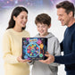 Electronic Table Reflex Game for Solo & 2 Players, Light-Up Memory & Reaction Toy with 4 Game Modes, Family Brain Training Gift for Kids 6 7 8 9 10 11