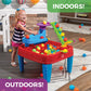 Step2 Stem Discovery Ball Table, Kids Water Table Activity Sensory Playset, Summer Outdoor Toys, 13 Piece Water Toy Accessories, For Toddlers 2+ Years