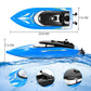 Twister.CK RC Boat, 3PACK High Speed Remote Control Boat for Kids & Adults, 10km/h 2.4G Boats for Pools and Lakes, Rechargeable Battery Included